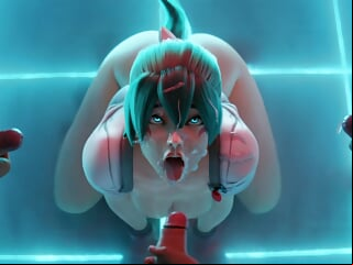Overwatch - Kiriko Cumshot Cinematic (Animation with Sounds)